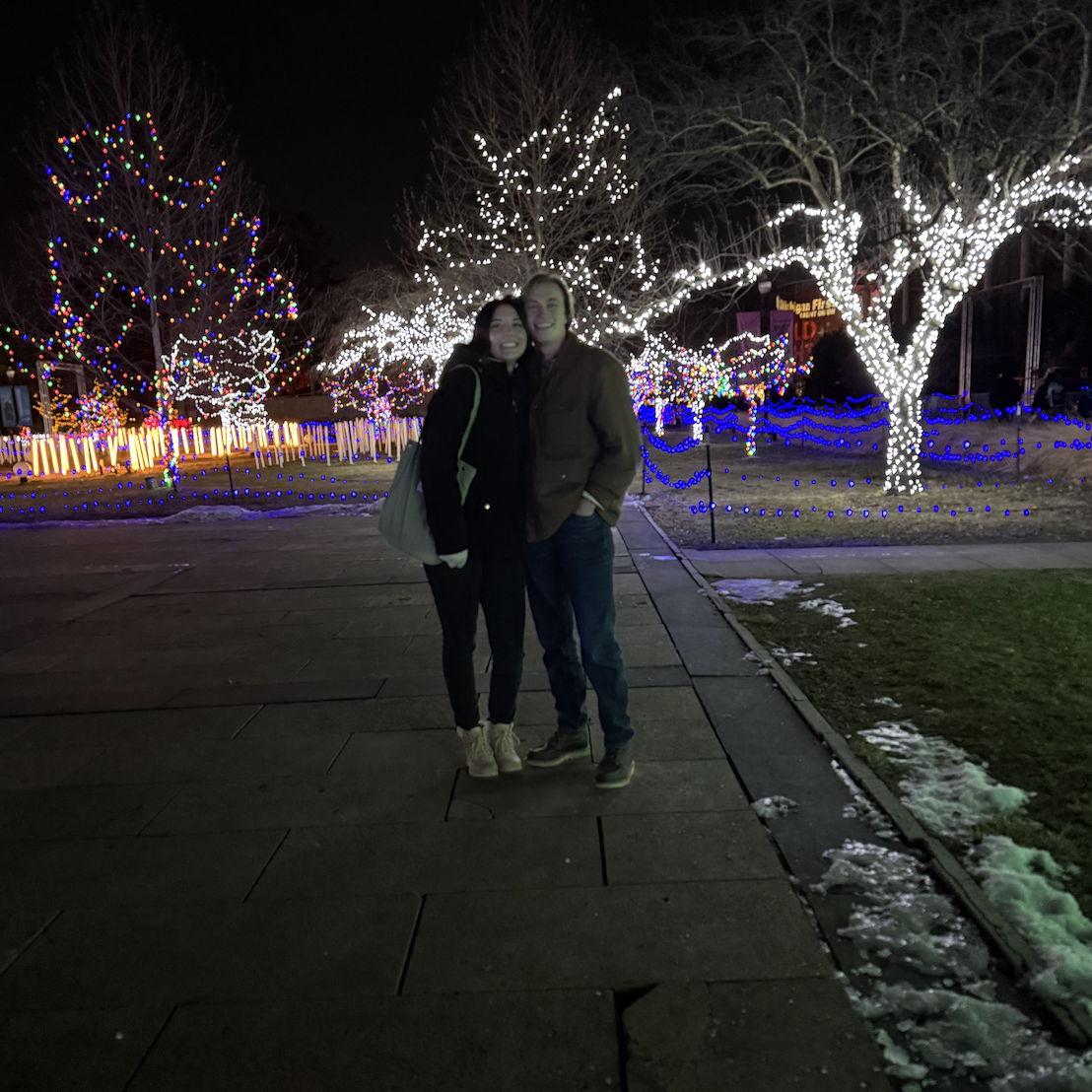 Detroit Zoo christmas lights