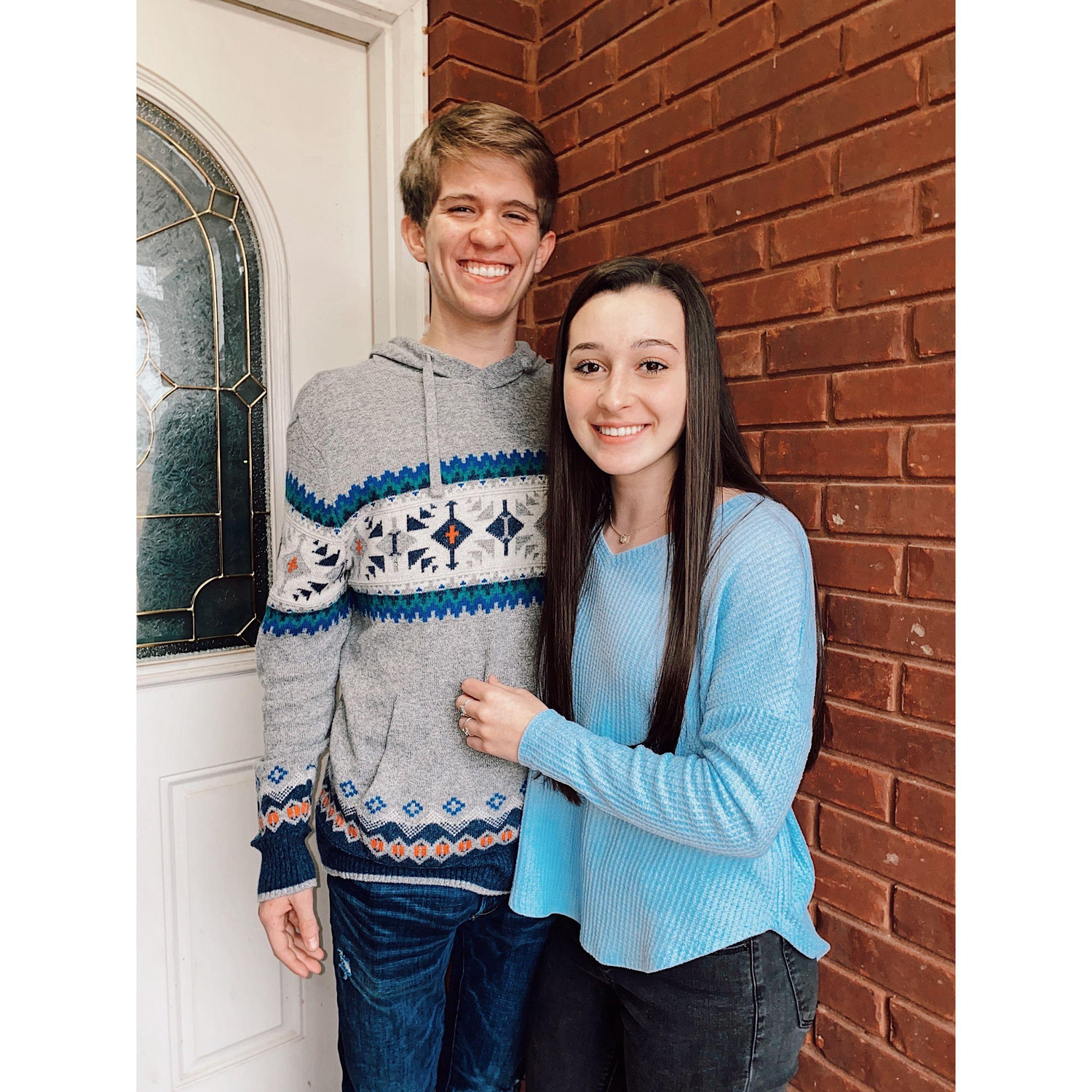 Our first Valentines Day! February 14, 2021