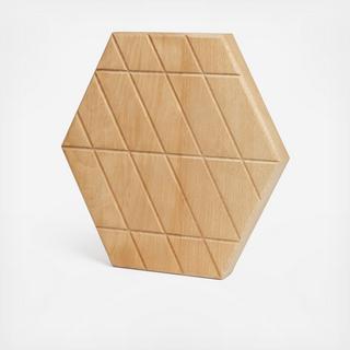 Small Grid Serving and Cutting Board