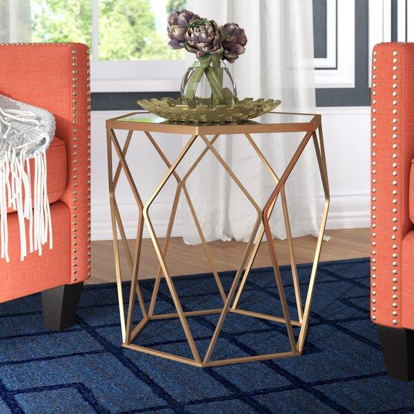 Luxton Drum End Table