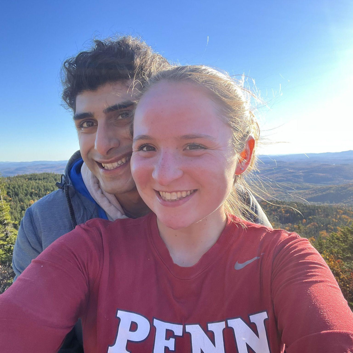 Leah and I went to visit Gailyn in Vermont and we went on this really gorgeous nearby hike!