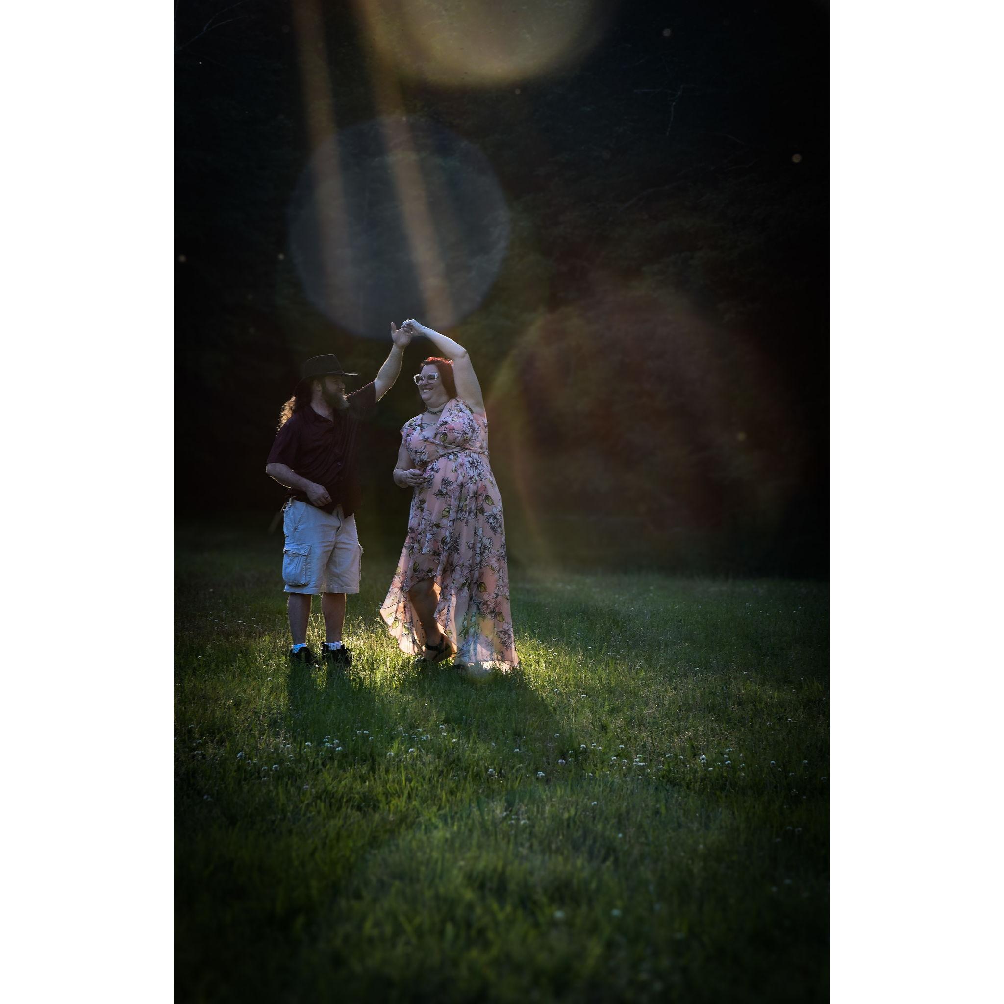 Dancing in the sunlight