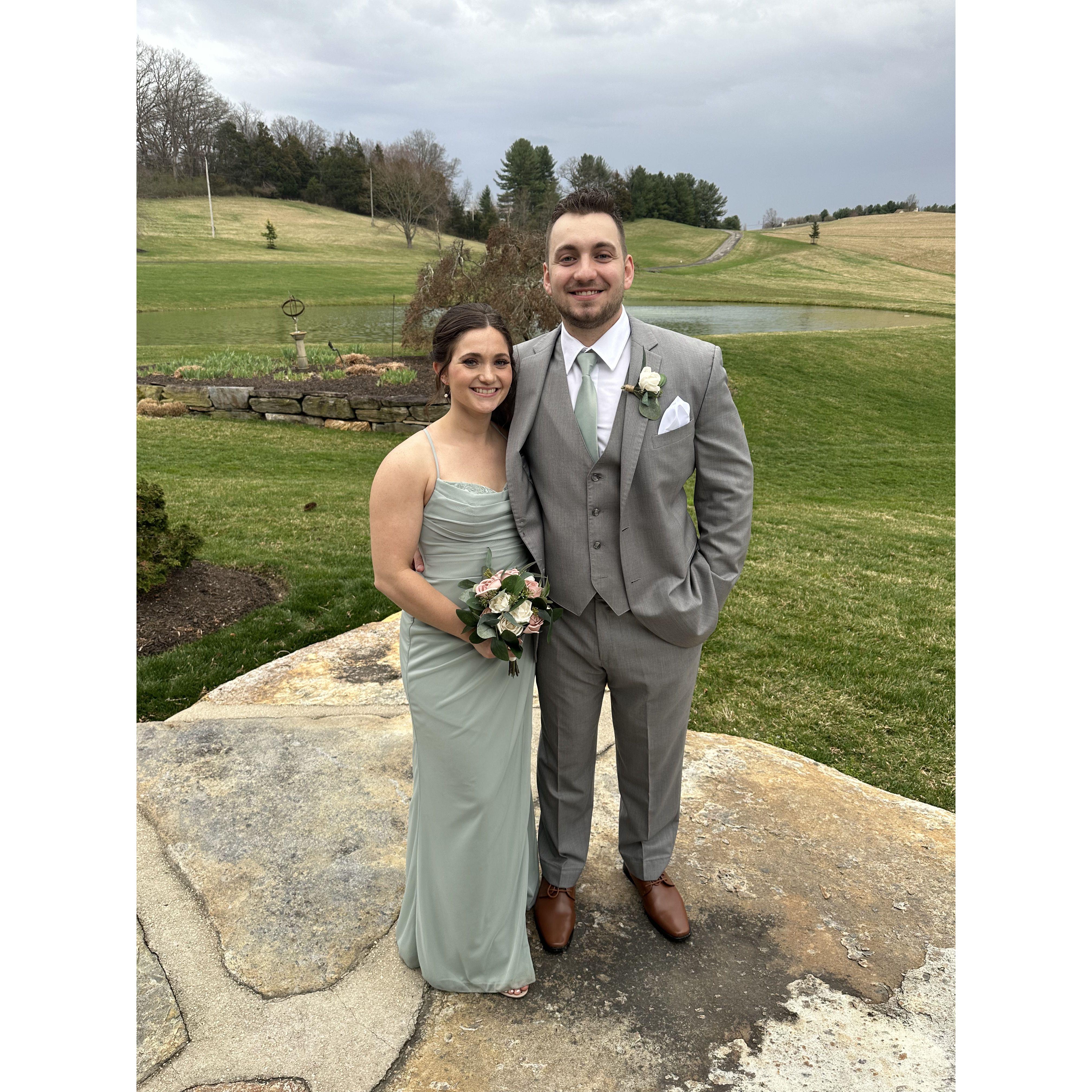 Curtis' brother (Sean and Allie's) wedding last March