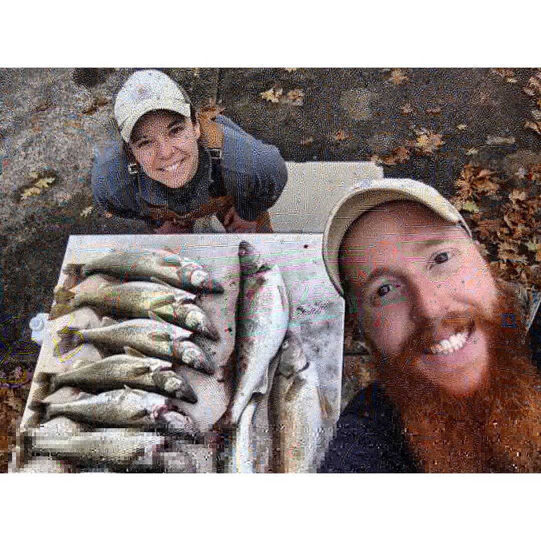 After one of many fishing trips together!