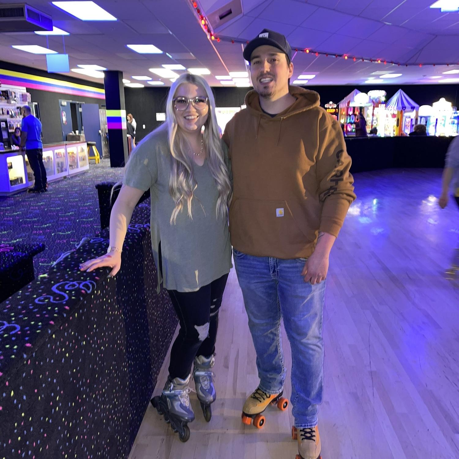 2/24/24, roller skating date night