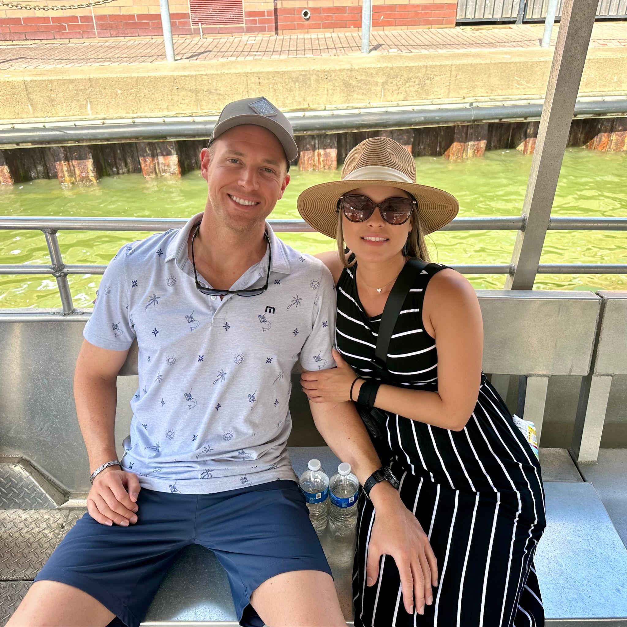 Our first dolphin cruise