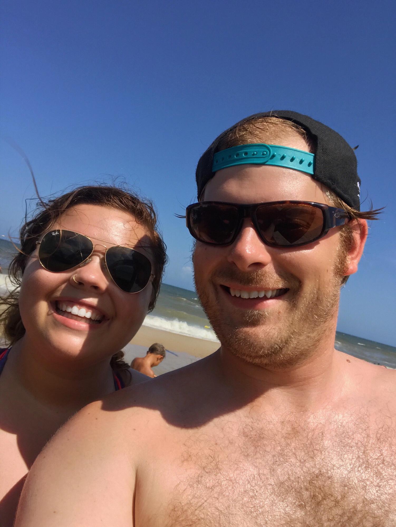 Beach day the North End in Carolina Beach
