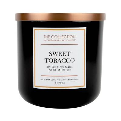 11oz Core Black Jar 3-Wick Candle Sweet Tobacco - Mind & Body by Chesapeake Bay Candle