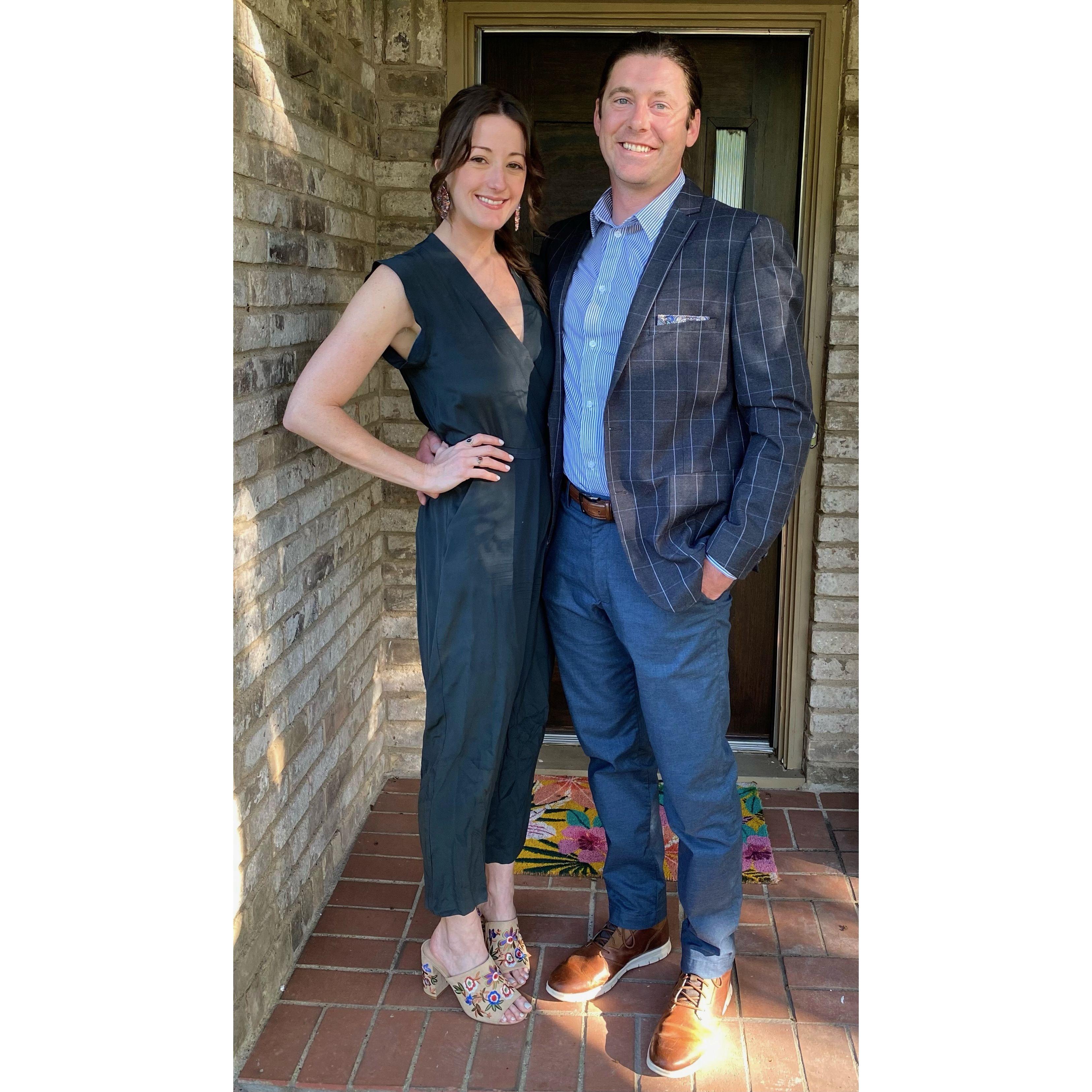 Look snazzy before crashing Uncle Greg's wedding! ;)