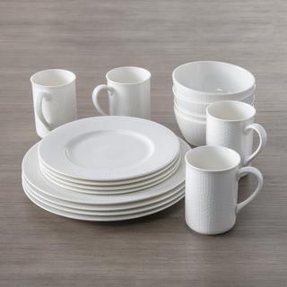 Amanda 16-Piece Dinnerware Set, Service for 4