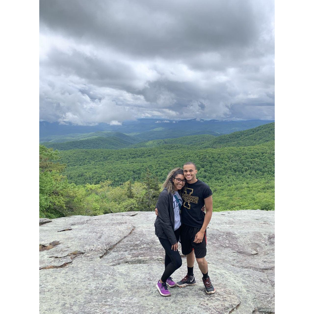 Our first weekend trip to the mountains, May 2021