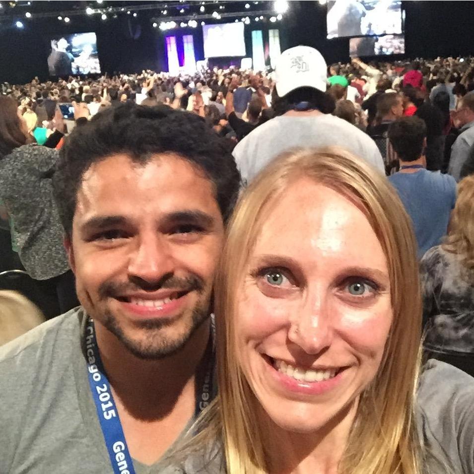At our first Tony Robbins event, 2015