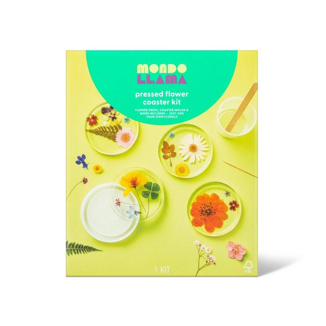 Pressed Flower Coaster DIY Art Kit - Mondo Llama™