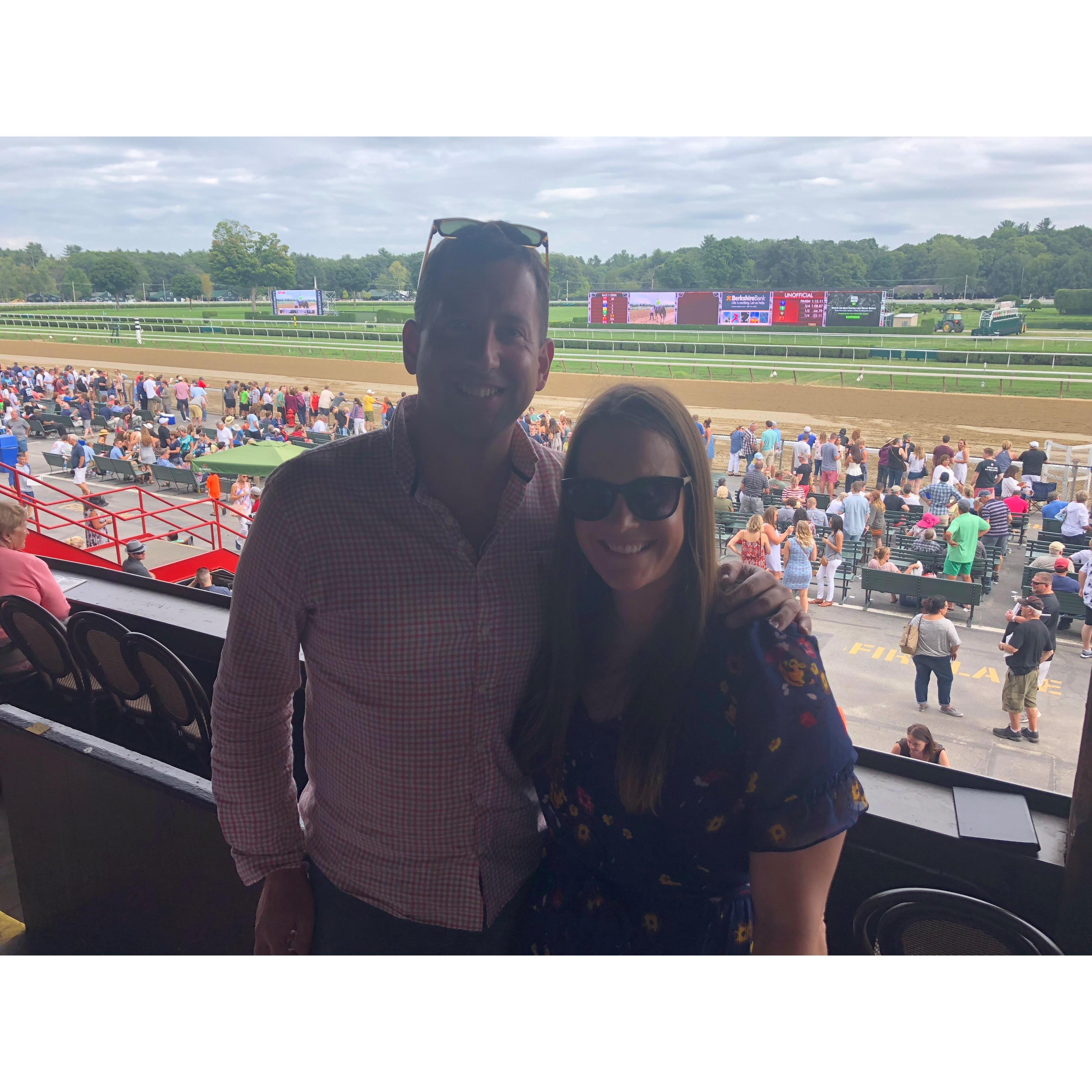 Saratoga race tracks