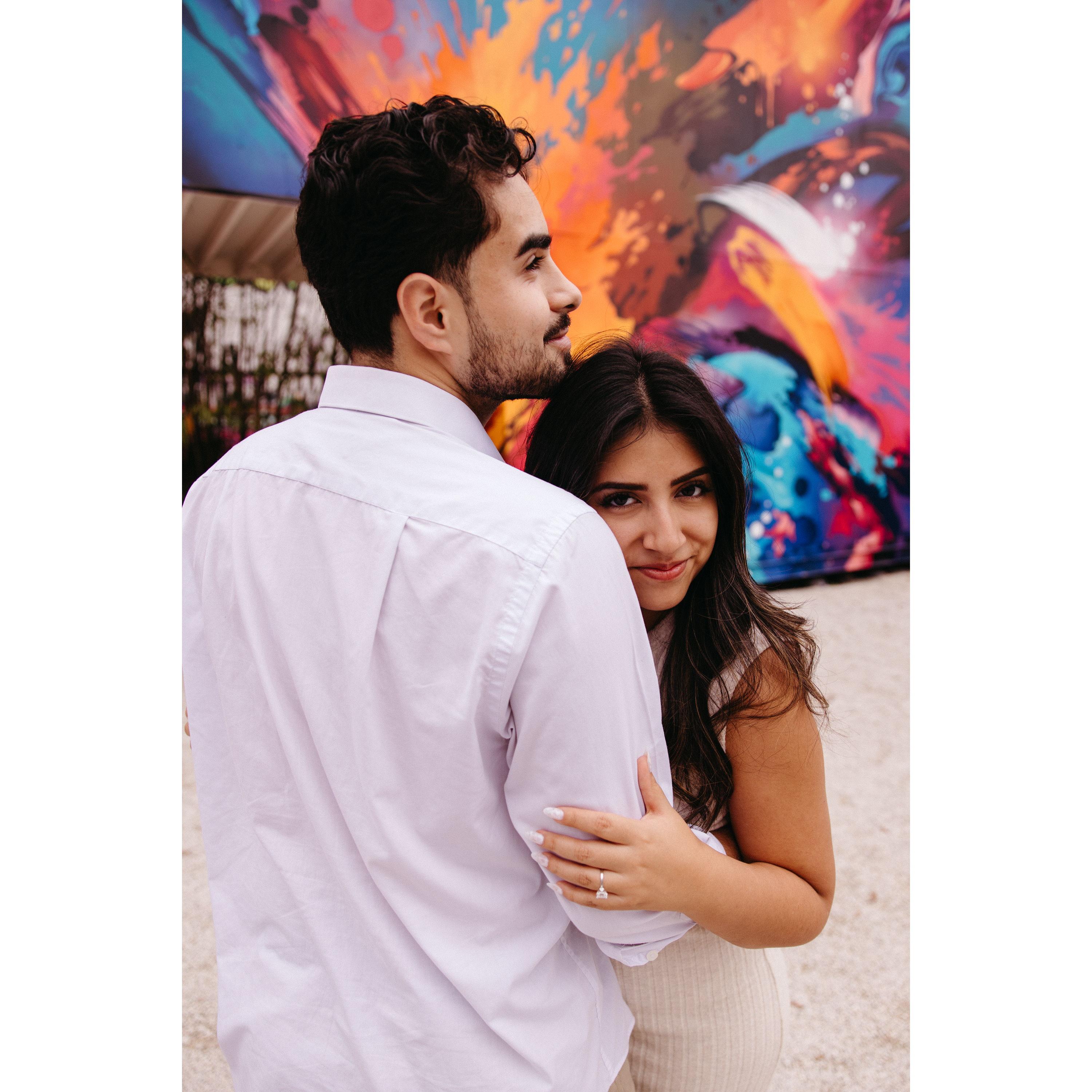 Our pre wedding photos in Miami!