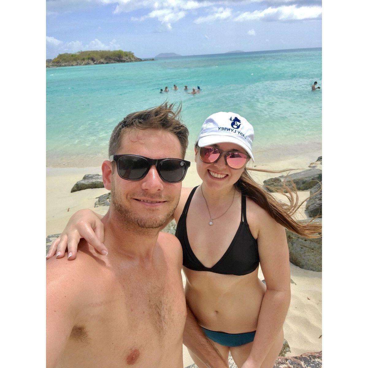 Brad's first time on our family Vacation