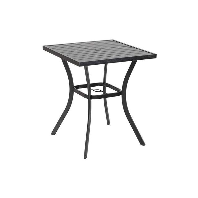 31" Square Bar Table with Umbrella Hole - Captiva Designs