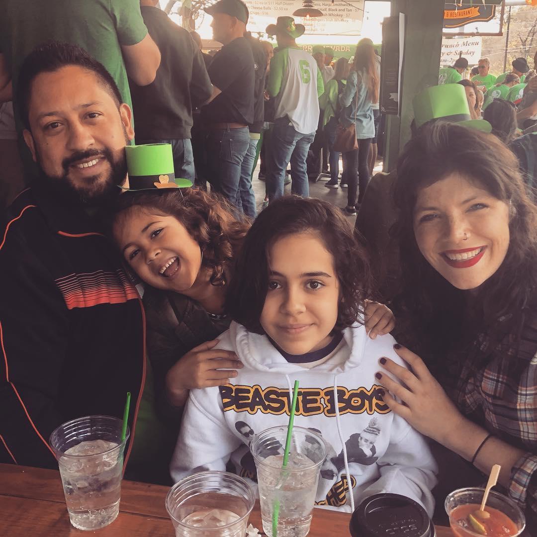 The first picture of the four of us.