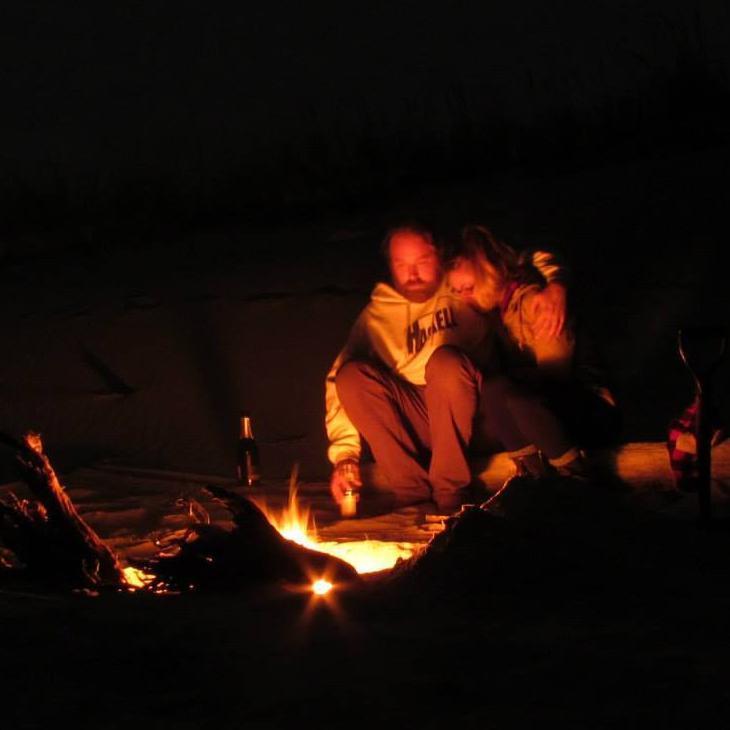 Beach Camping, Hampton Bays.
