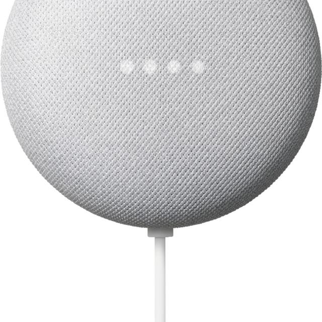 Nest Mini (2nd Generation) with Google Assistant - Chalk