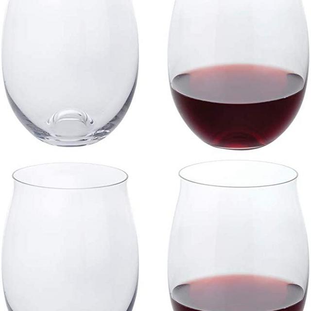Dartington Crystal Tony Laithwaite Stemless Wine Glasses