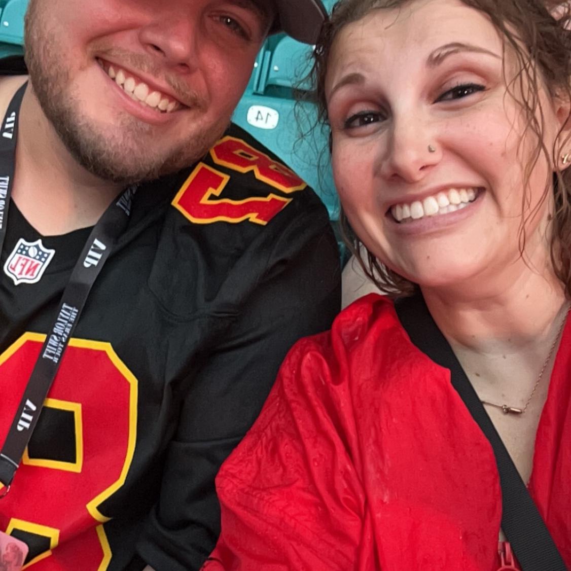 A rainy Taylor Swift show in Miami