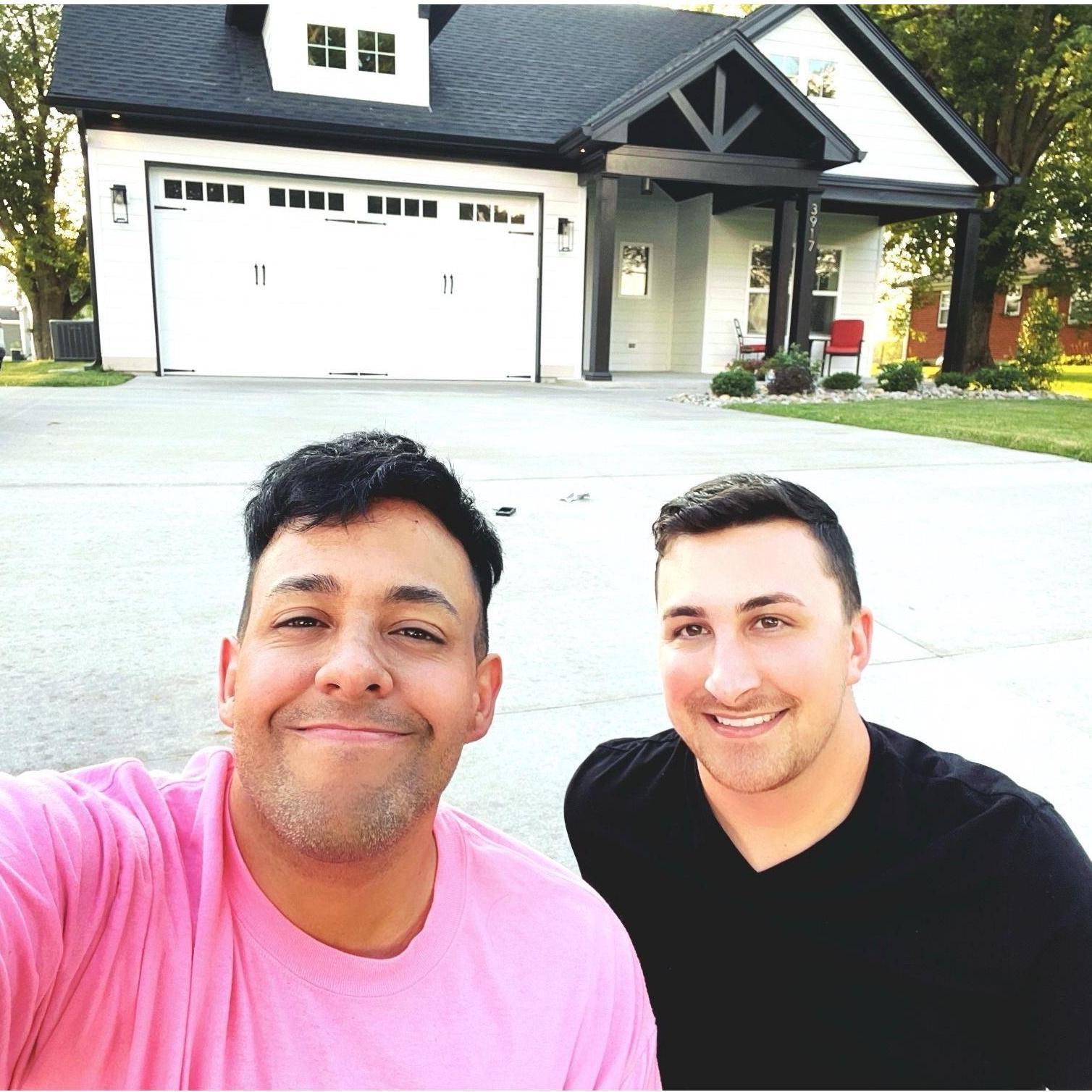Our First House Together.
