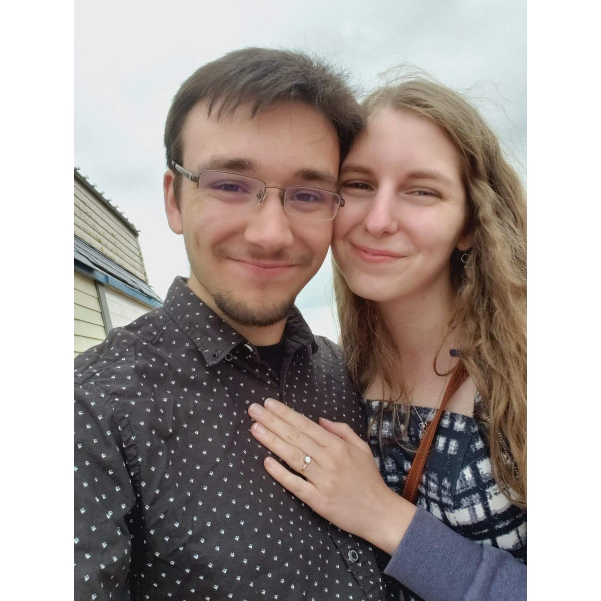 Engagement photo, 7th June 2019