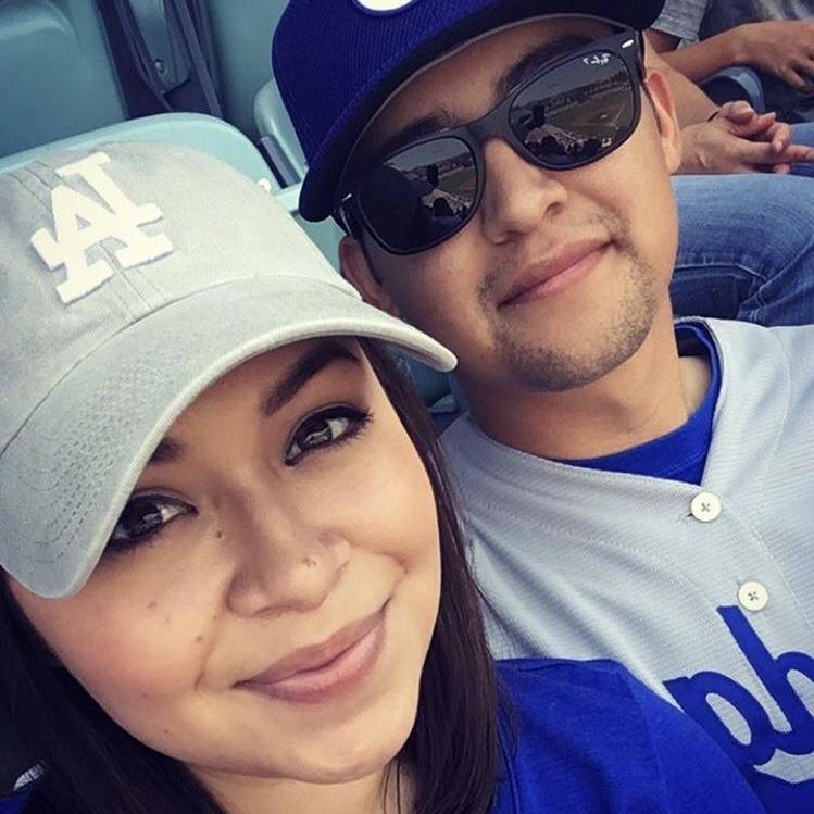 At Julian's favorite place, Dodger Stadium