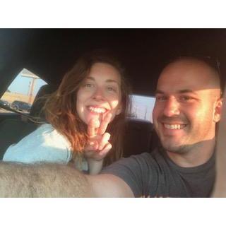Random care pictures after stuffing our faces in Sonic