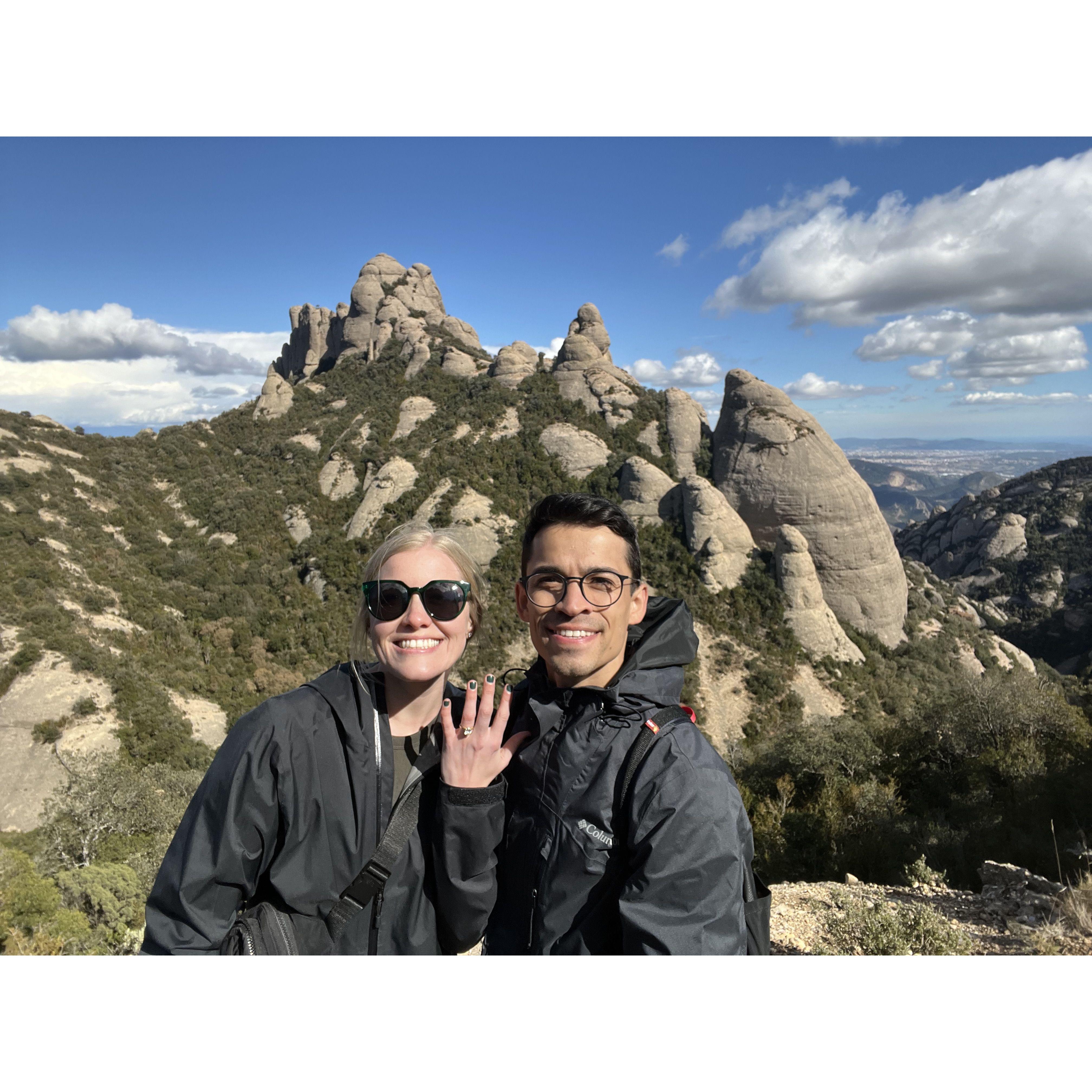 Our engagement in Spain!