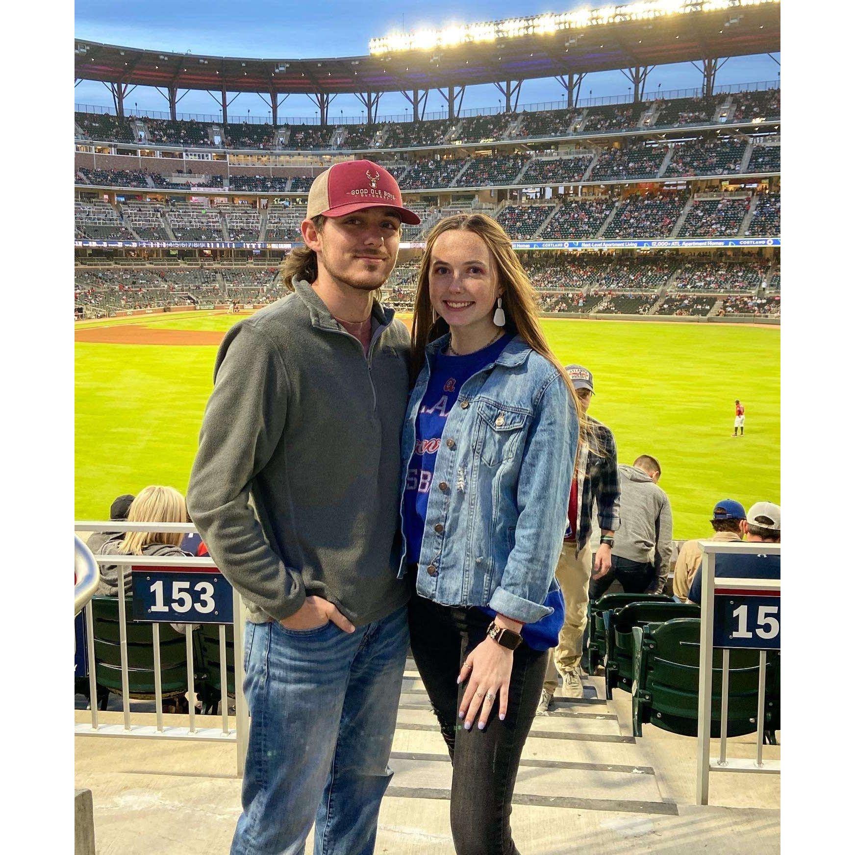 Our first official date night!