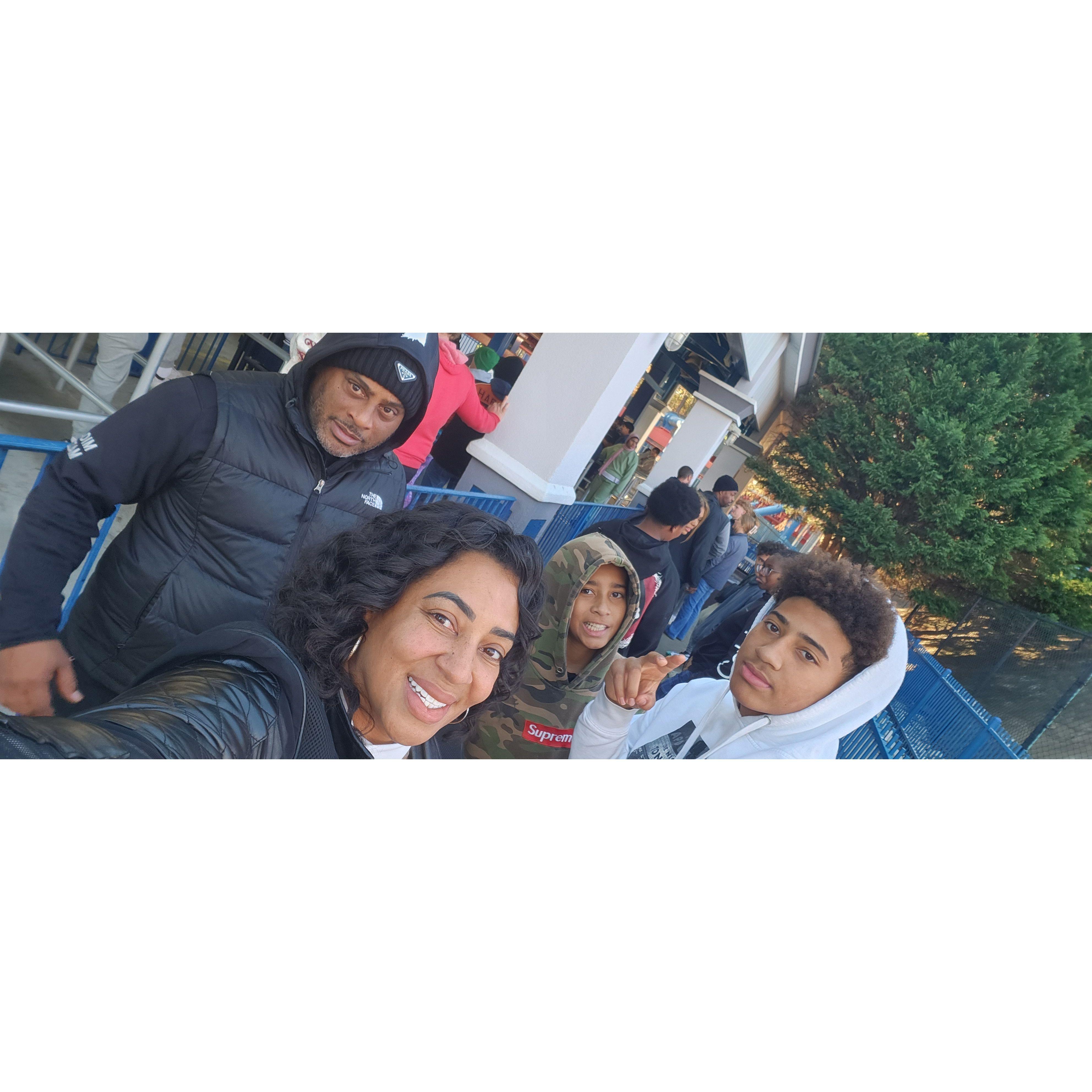 Family Trip to Six Flags over Atlanta