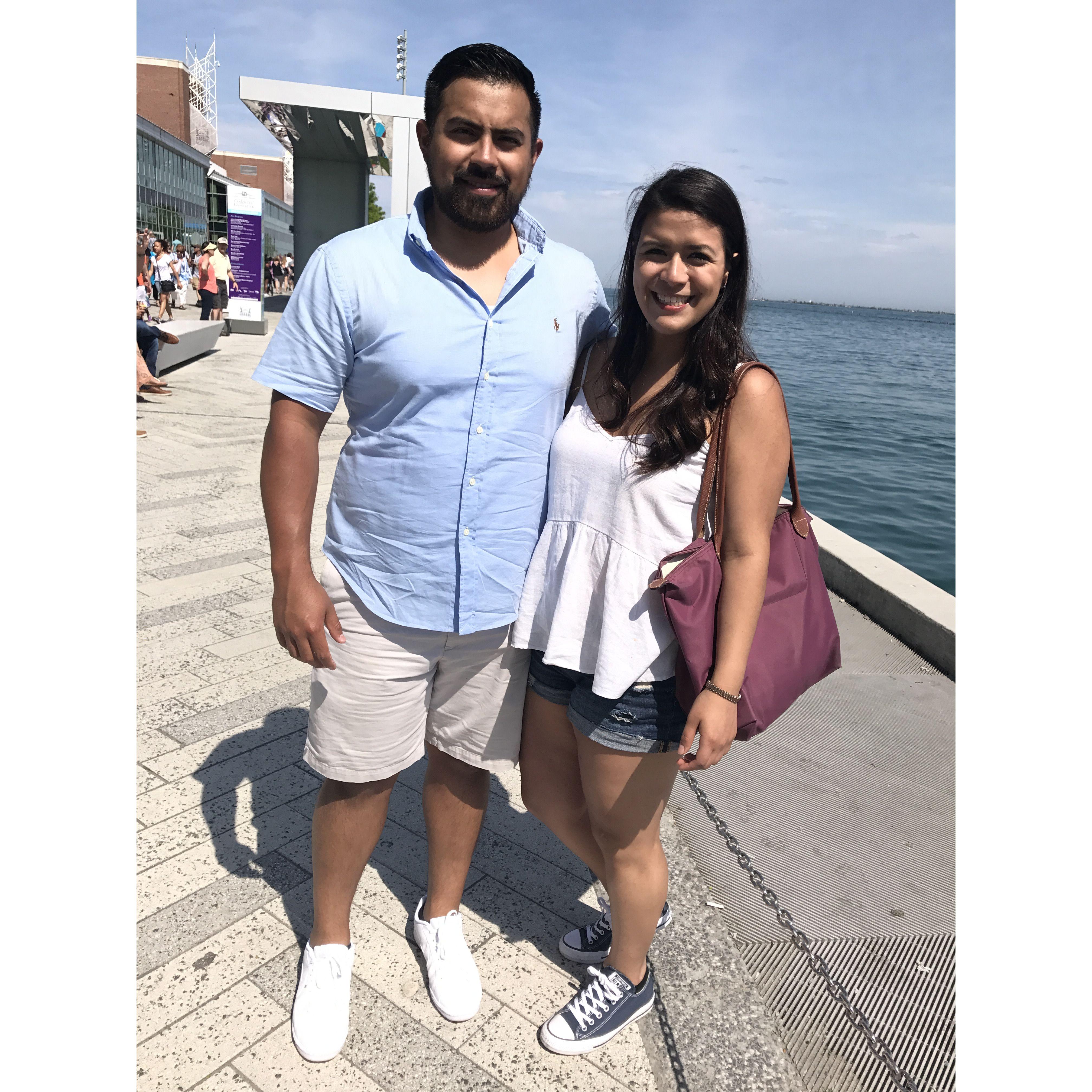 Our first trip to Chicago