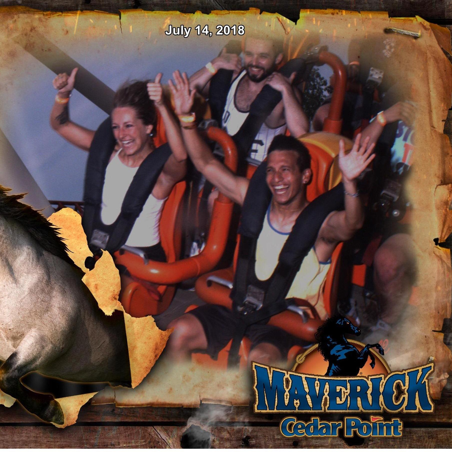 A tradition of ours is to take a trip to Cedar Point each summer. We LOVE roller coasters.