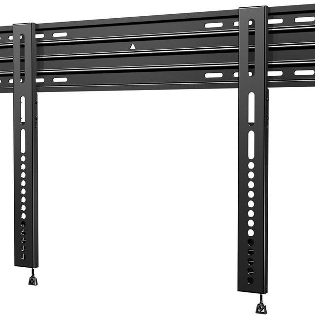 Sanus - Premium Series Super Slim Fixed-Position TV Wall Mount for Most TVs 32"-64" up to 150 lbs - Black