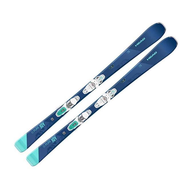 Head Women's Pure Joy LYT Graphene Lightweight Skis with Joy 9 GW SLR Bindings