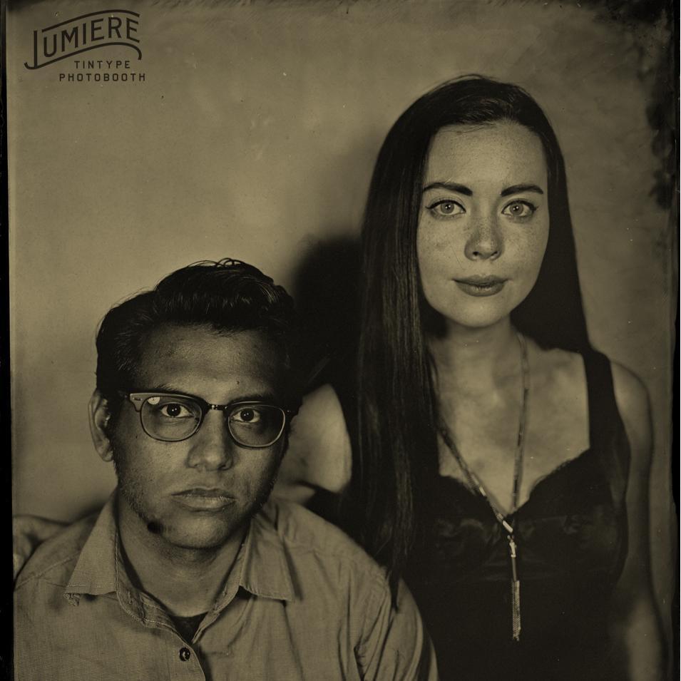 Alejandro got Kayla this tintype photo (and dinner with friends at Justine's!) for her 24th birthday.