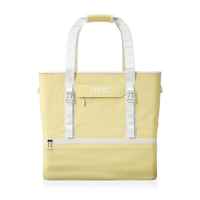 RTIC 2-in-1 Chillout Bag Soft Insulated Cooler Tote, Portable, for Lunch, Beach, Travel, Drink, Beverage, Car, Camping, Picnic, 24-Can Capacity,