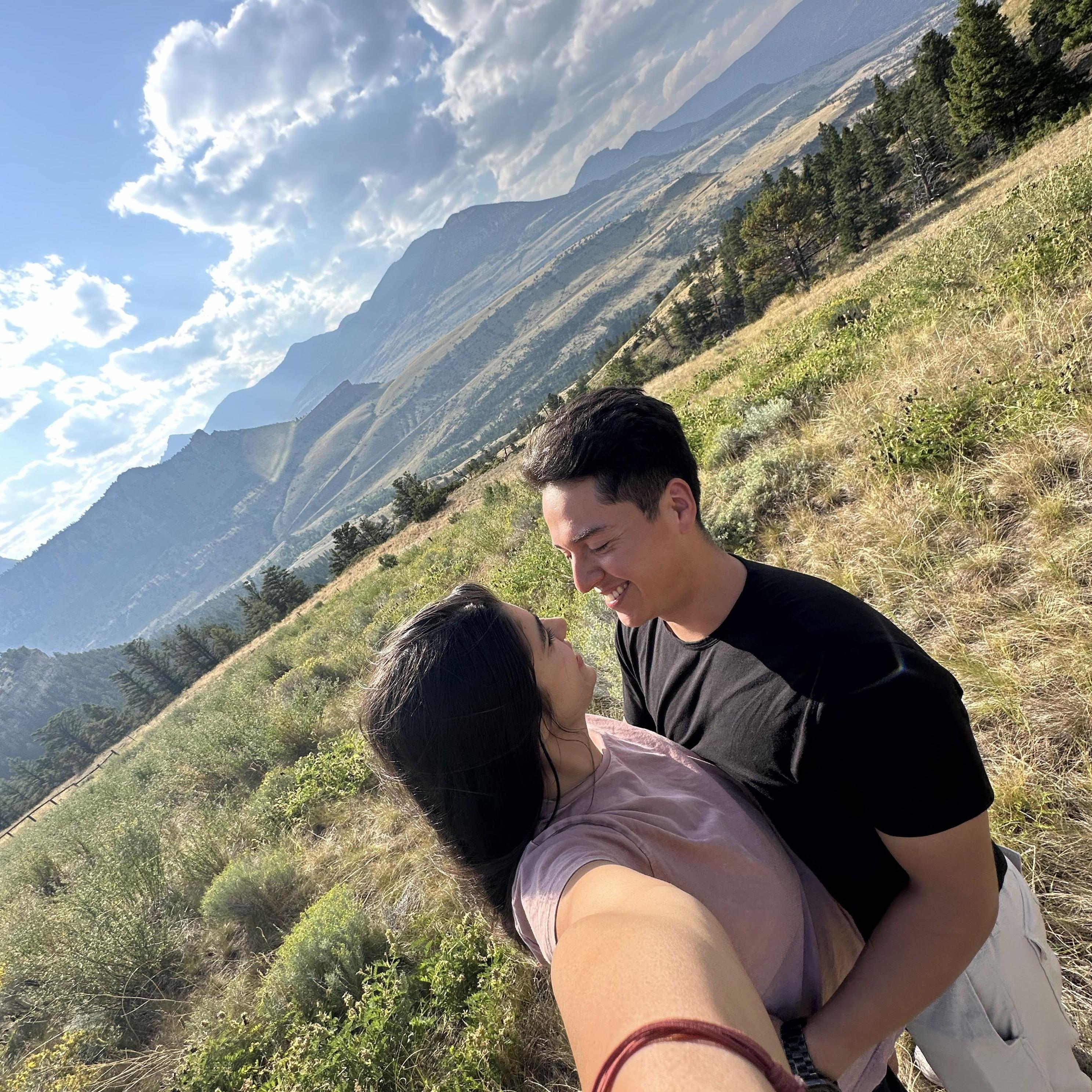 On our drive back from Wyoming, Sam randomly pulled over to check out this incredible view