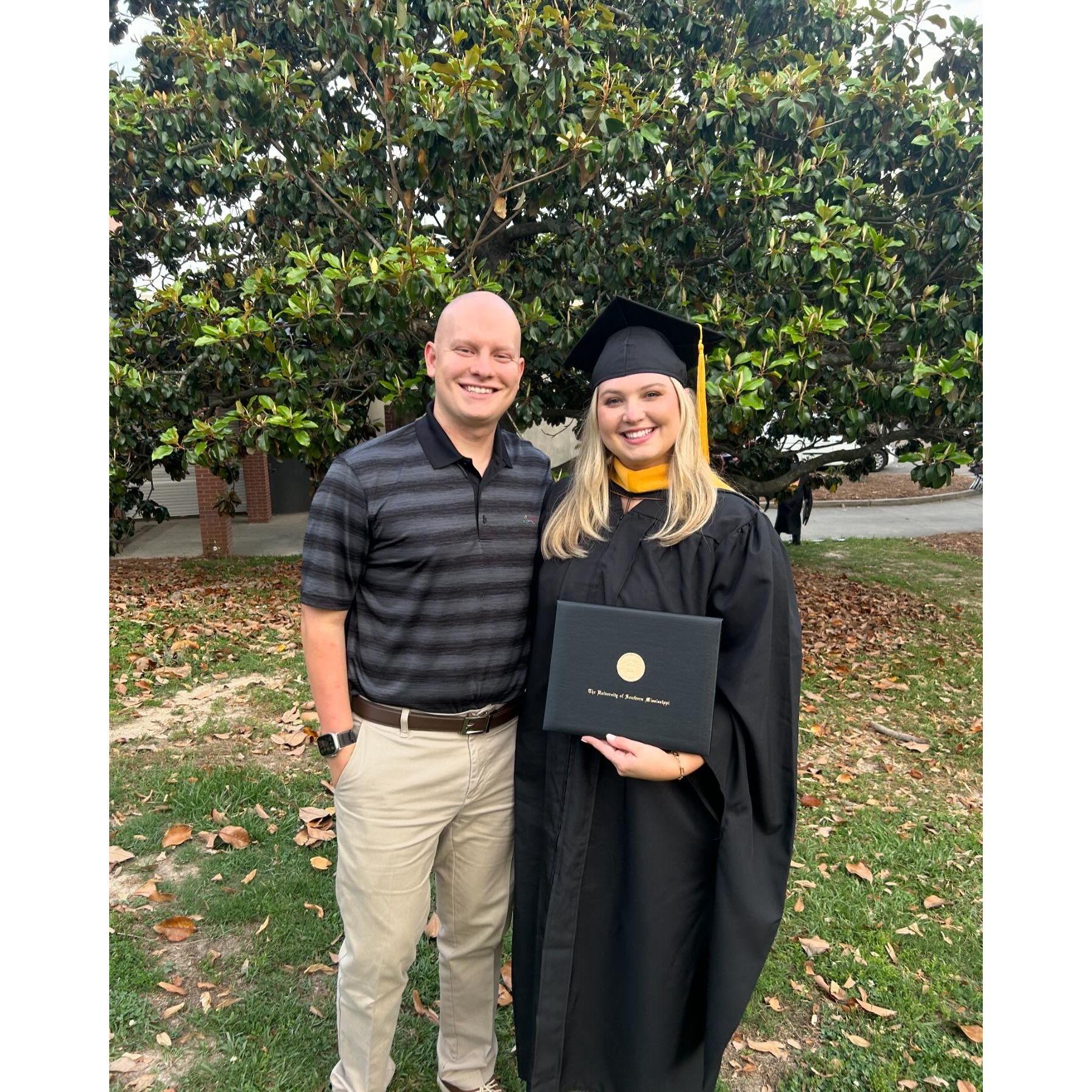 Erin's graduate graduation!