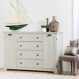 Avilla 4-Drawer Dresser with Doors