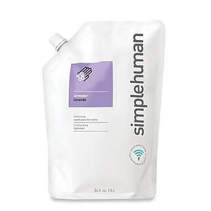 simplehuman® Moisturizing Liquid Hand Soap 34 oz. Refill Pouch in Lavender