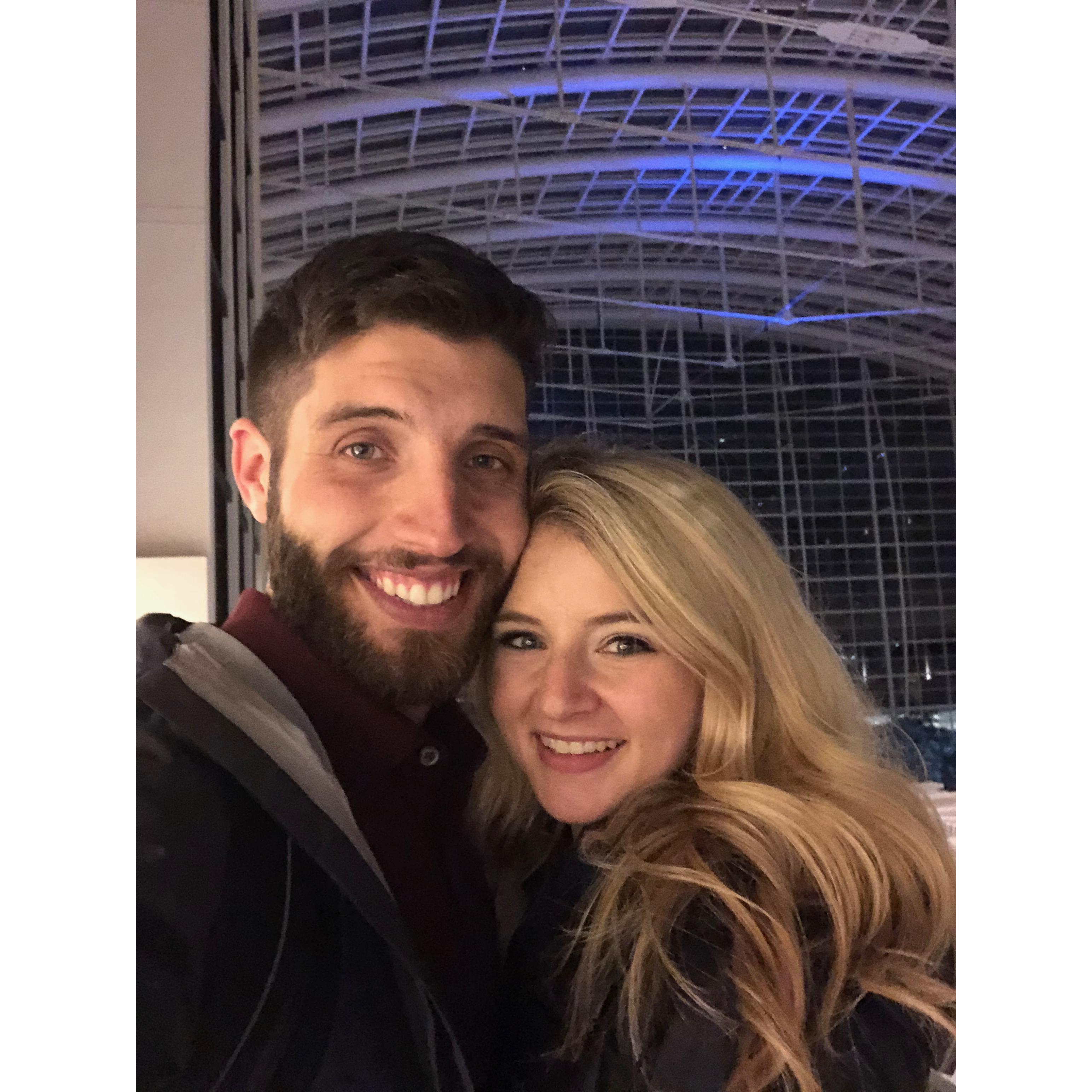 This was during Jennafer's first trip to DC with Zach. This is also one of the first times Jennafer really knew she loved Zach and wanted to marry him. They had been dating for about 6 weeks.