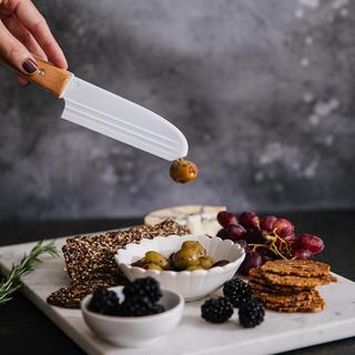 Knibble Cheese Knife with Fork