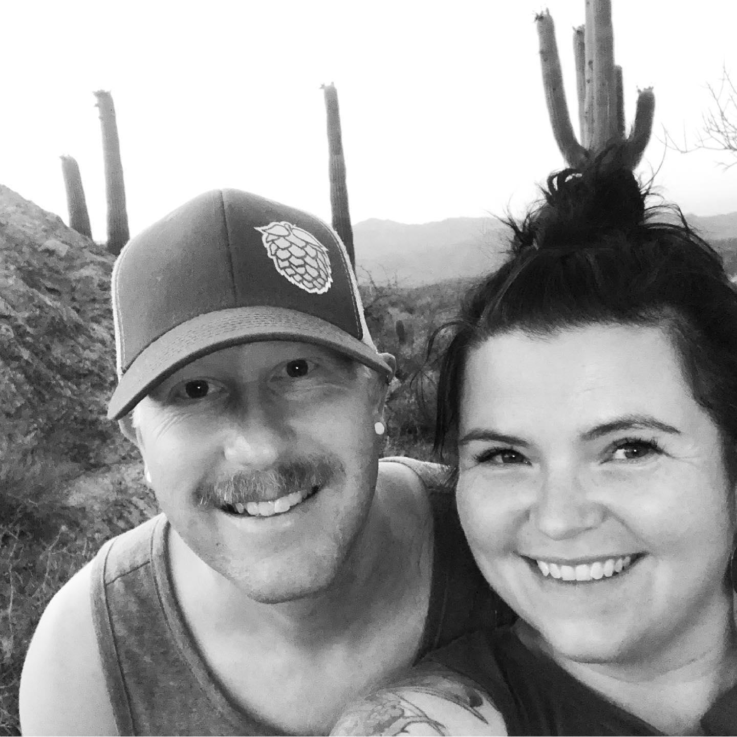 Hiking in Saguaro National Park, 2021