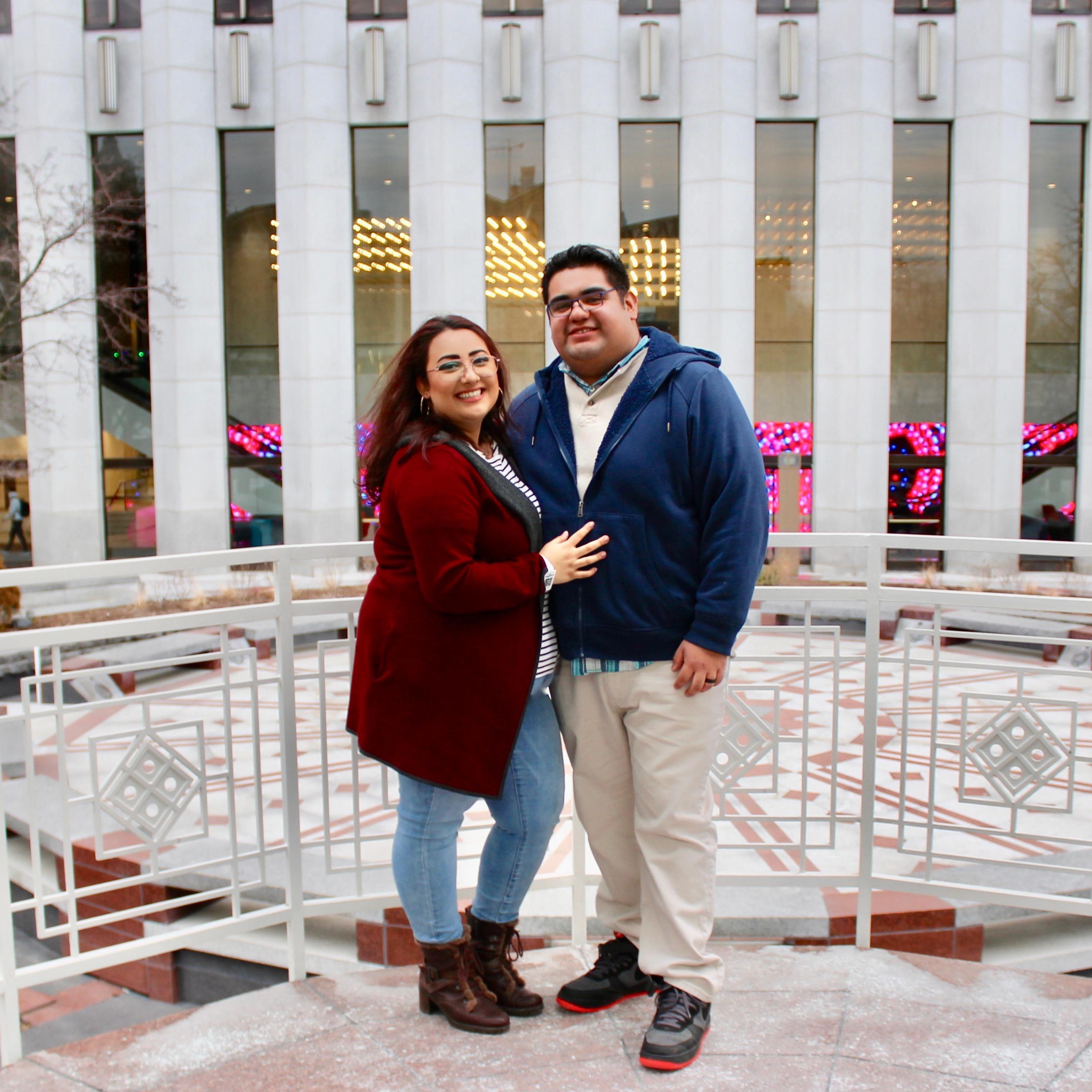 A wonderful date night we had in the city!