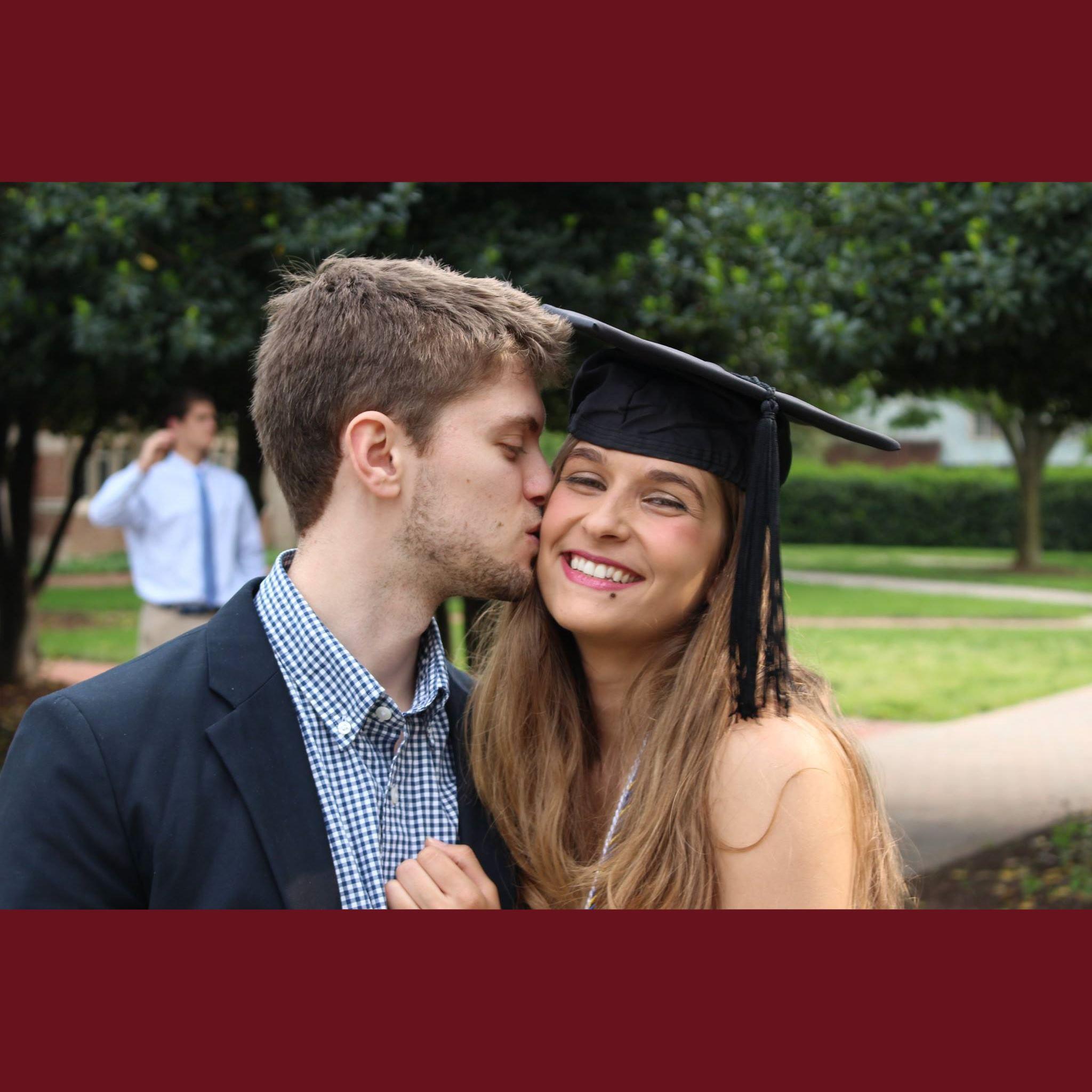 Gillian graduates from University of Richmond a year after Greg, May 2016