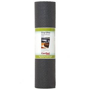 Con-Tact® Grip 18-Inch x 10-Foot Non-Adhesive Ultra Shelf and Drawer Liner in Graphite