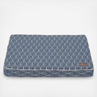 Pearl Rectangular Memory Foam Pillow Pet Bed